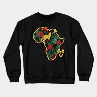 Africa Pattern Gift Crewneck Sweatshirt